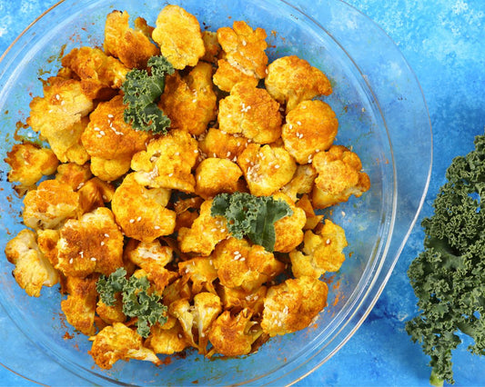 Roasted Cauliflower with Turmeric