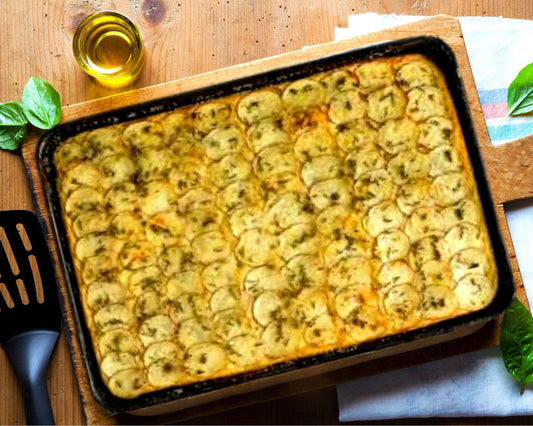 Potato & Turmeric Focaccia